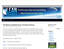 Tablet Screenshot of leanplanet.org